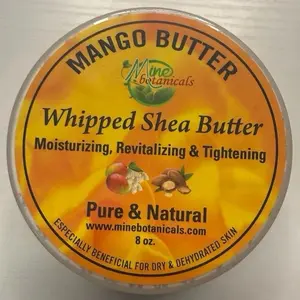 MANGO BUTTER Whipped Shea Butter With Olive Oil & Mango Butter