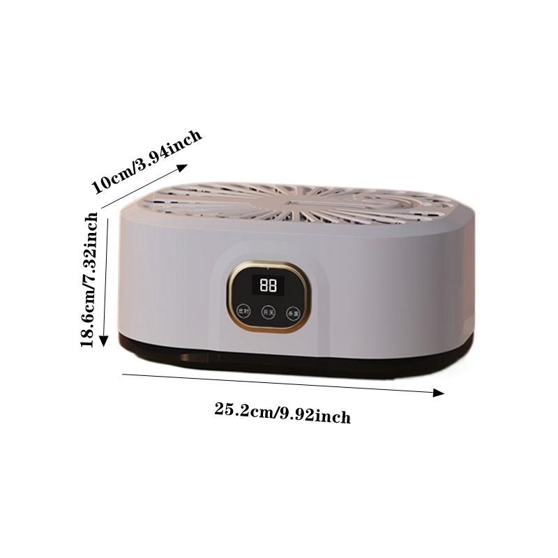 Folding Electric Clothes Dryer, Sterilizer and Dryer, Smart Fast Drying with Timer, Portable and Compact Design for Home, Dorm, Travel, RV Use