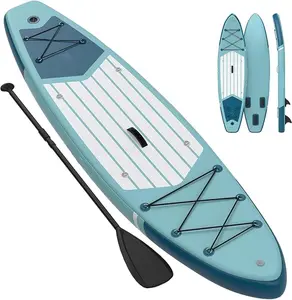 Inflatable Stand Up Paddle Board Set – Non-Slip EVA Deck, Ultra-Light Carry Bag, High-Pressure Pump & Premium Accessories – Inflatable Paddle Board for Adults, Youth