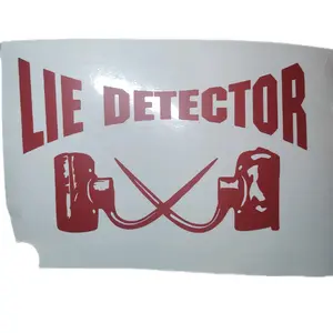 Gamefowl Decal for Cars and Trucks - Lie Detector