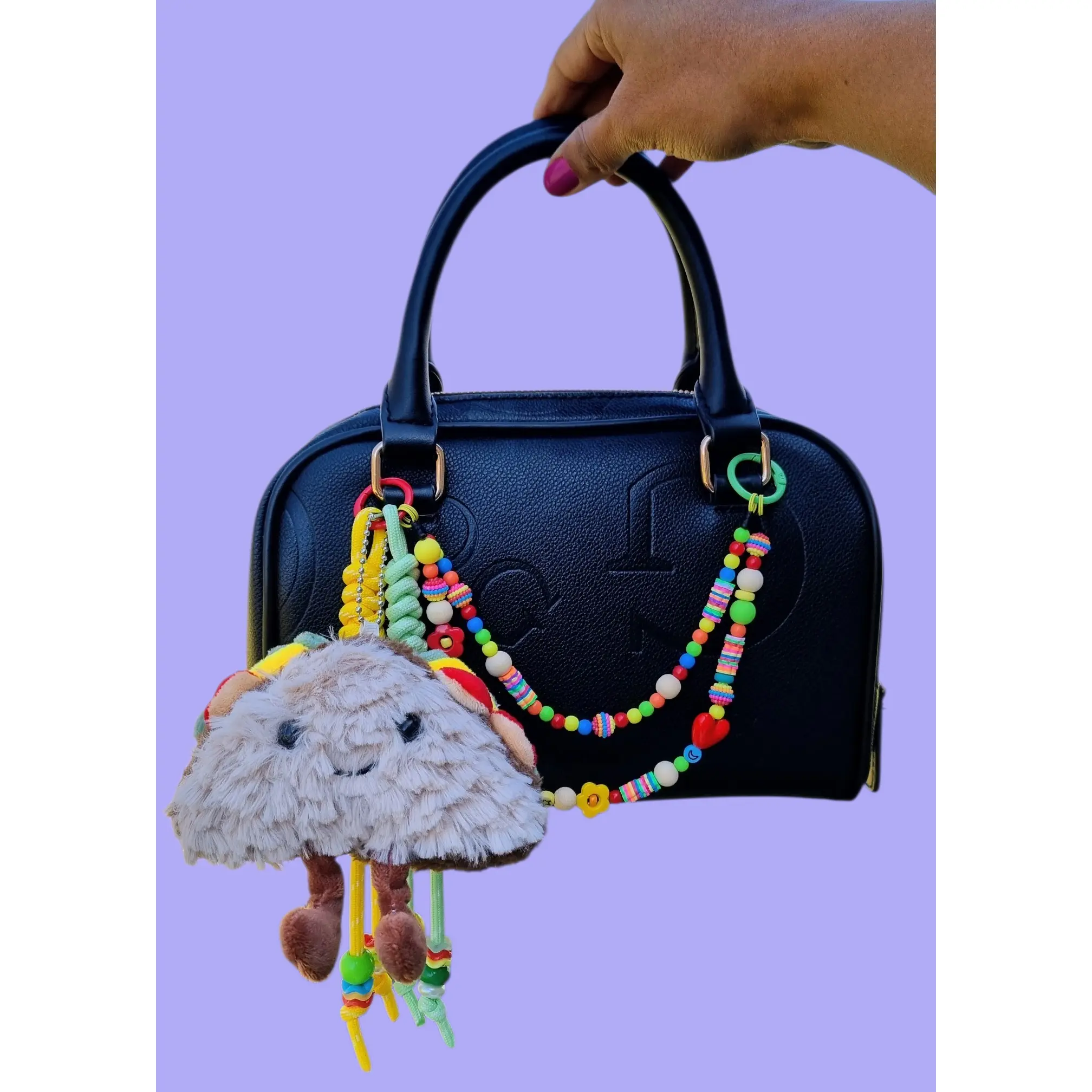 Taco Lover Bag Charm, Luggage & Bag Accessory