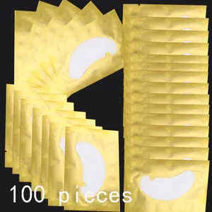 U-Shaped Eyelash Extension Tools, Moisturizing Hydrogel Eye Patches, Plant Extracts, Suitable for All Eye Shapes