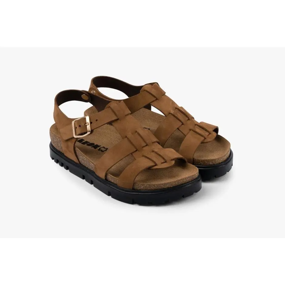 Roma by LEON– Women’s Platform Fisherman Style Sandal- Cushioned Footbed & Chunky Sole
