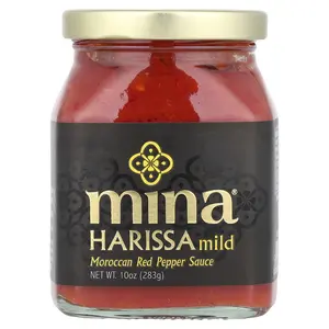 Mina Harissa, Moroccan Red Pepper Sauce, Mild, 10 oz (283 g)
