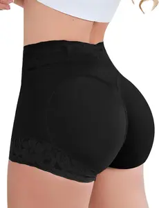 Butt Lifting Panties, Tummy Control Shapewear for Women Compression Underwear Short Lace Butt Lifter Shapewear