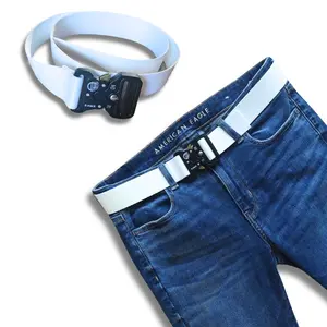 Tactical Belt - Solid White - BEHYR Gear