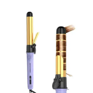 Automatic Curling Iron,1 1/4 Inch with Long Barrel for Beach Curls/Waves Comfort Curler,dealsforyoudays