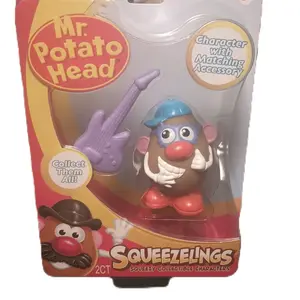 Mr. Potato Head Squeezelings With Guitar By Forever Clever Licensed By Hasbro!