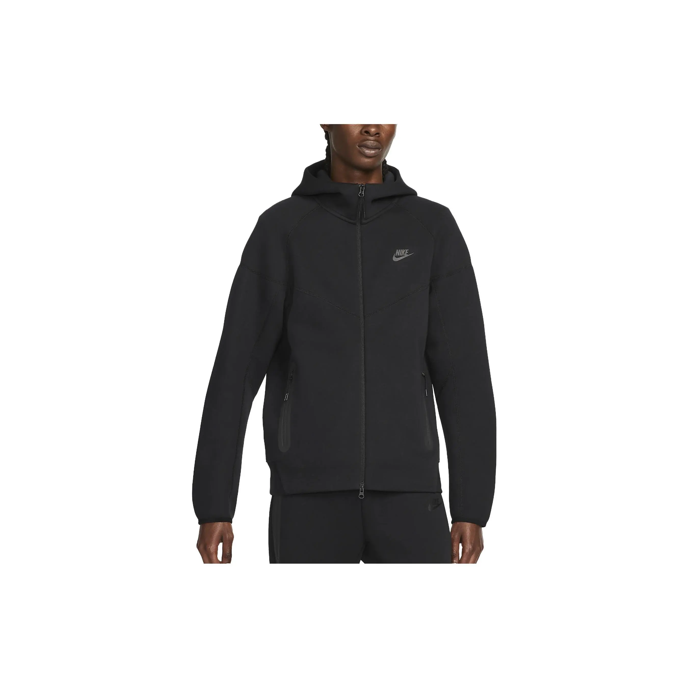 Nike Sportswear Tech Fleece Windrunner Full-Zip Hoodie Black Men's FB7921-010