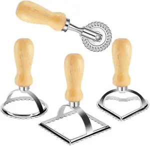Ravioli Stamp Set - Assorted Ravioli Designs for Crafting and Decoration - Ideal for Baking and Decoration - Bakeware Utensils
