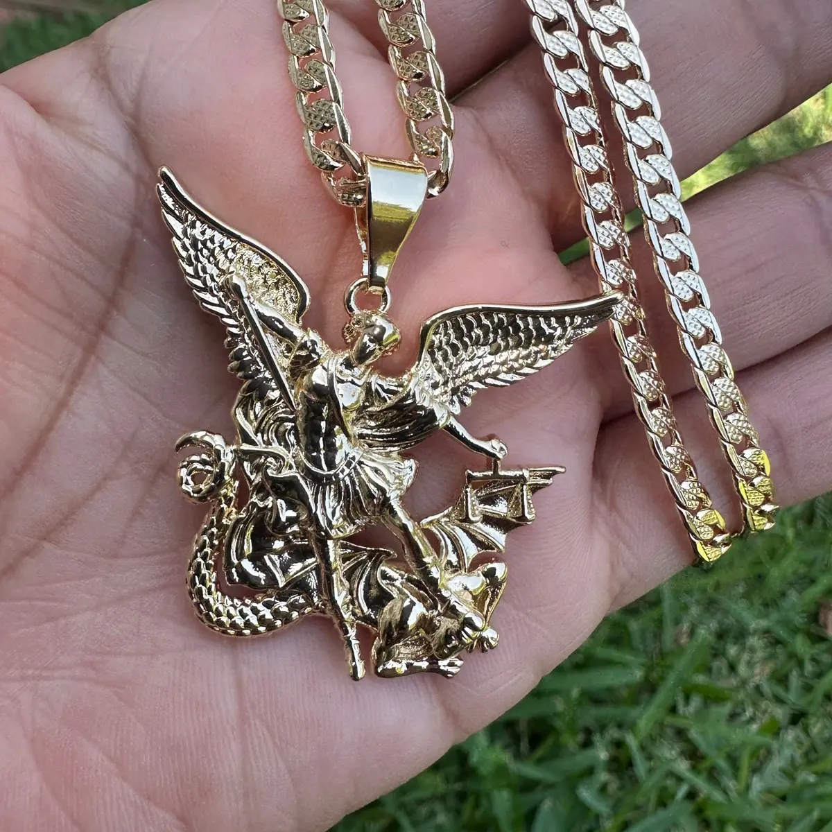 San Miguel Arcangel Necklace