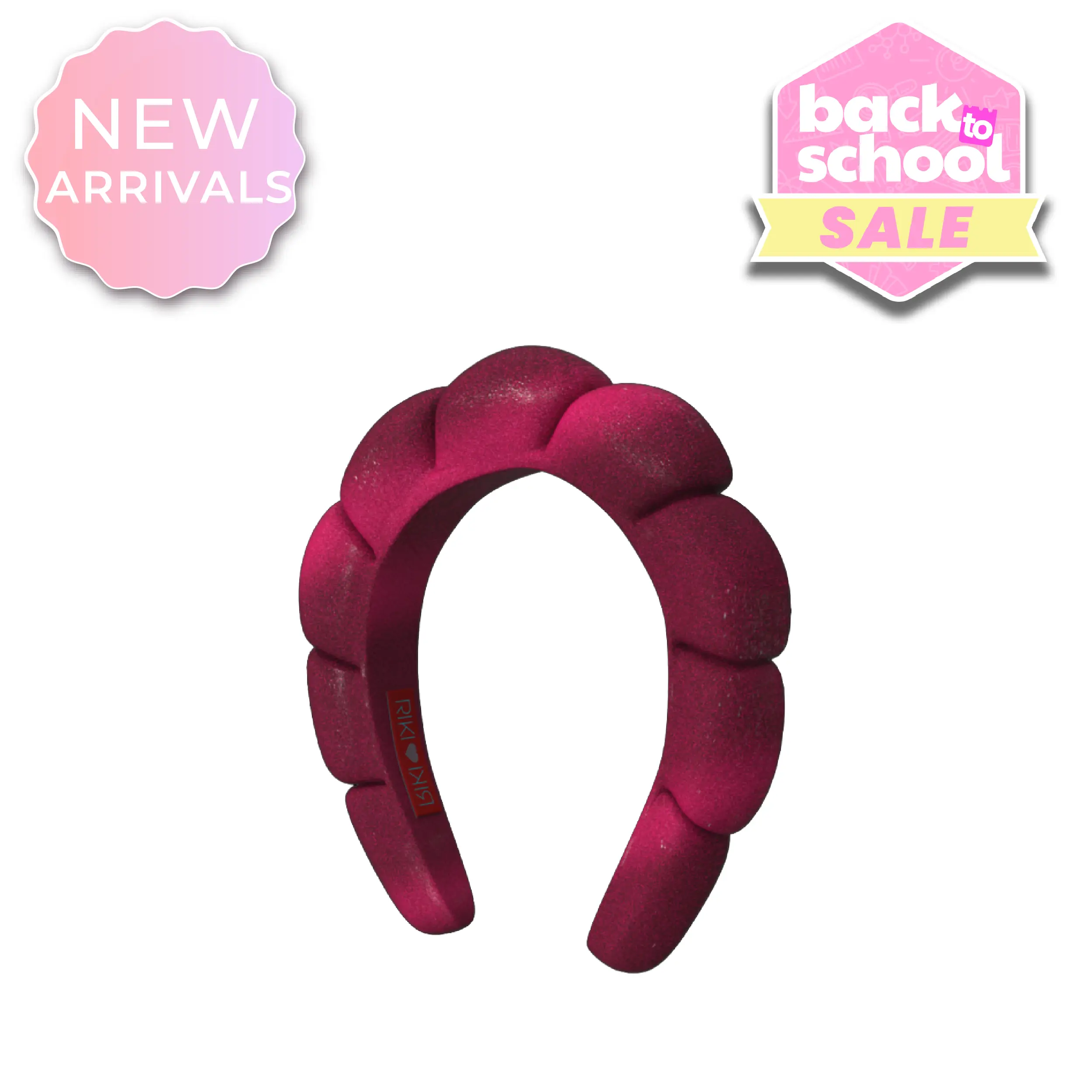 Riki Loves Riki Bubble Headband - Stylish Comfortable Self-care Bubble Design