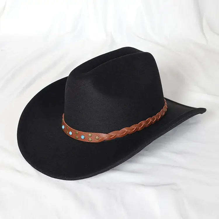 Essential Black Cowboy Hat for DIY & Custom Art | Geode Soul