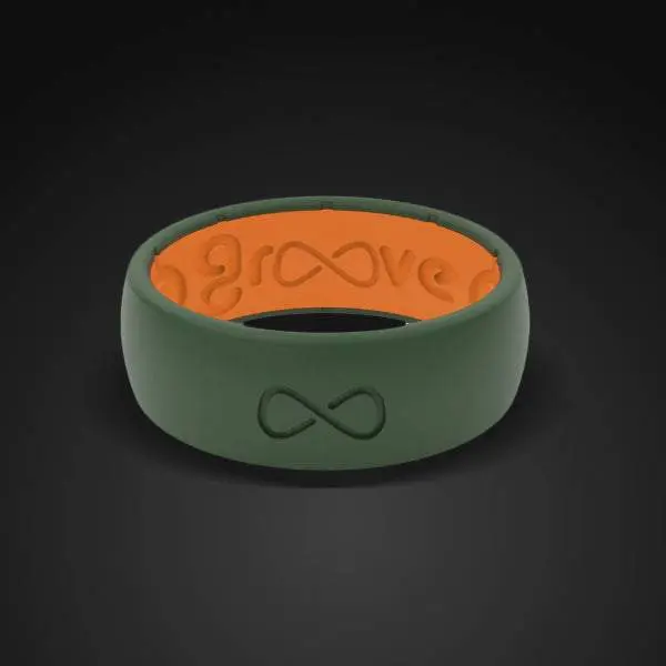 Groove Life® SOLID MOSS GREEN RING