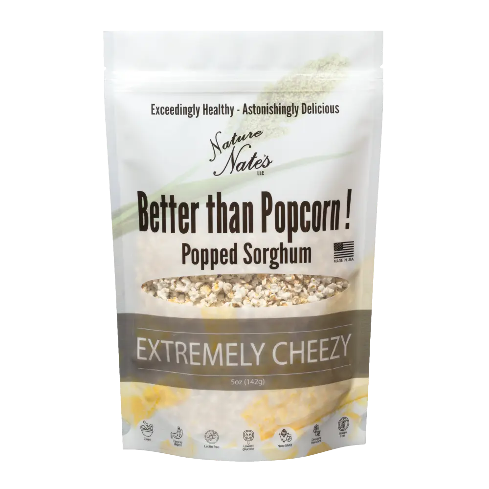 Nature Nate's LLC Extremely Cheezy Popped Sorghum