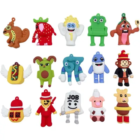15-Piece Collectible Soft Animal Toy Set - 67 Tralalero Tralala Action Figures, 2.5-Inch Tung Tung Sahur Colorfast Plush Dolls, Meme-Inspired Portable Decor & Keychain Gift (Toys & Hobbies)