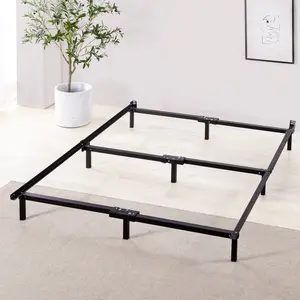 Zinus 7" Compack Metal Bed Frame, Black, Twin
