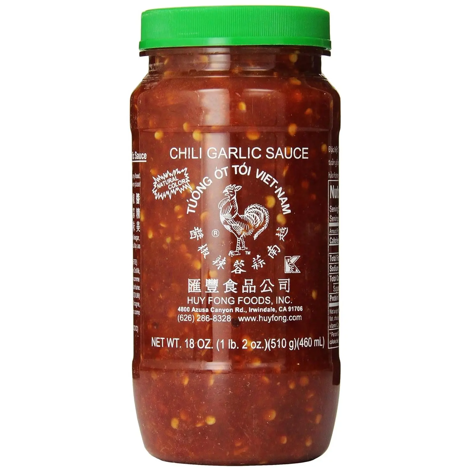 Huy Fong Sauce Chili Garlic,18 oz