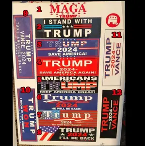 Trump stickers