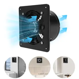 Efficient Wall-Mounted Exhaust Fan for Kitchens & Homes - 741CFM, Modern Design, Easy Install