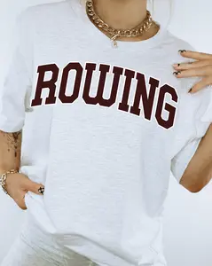 Rowing Rower Row Shirt Gifts Tshirt Crew Neck Tee Top Crewneck Short Sleeve T-Shirt Unisex