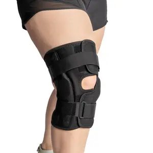 Brace Direct Deluxe Plus Size Internal Hinged Knee Brace | Adjustable ROM Support for Bariatric Patients Up to 8XL