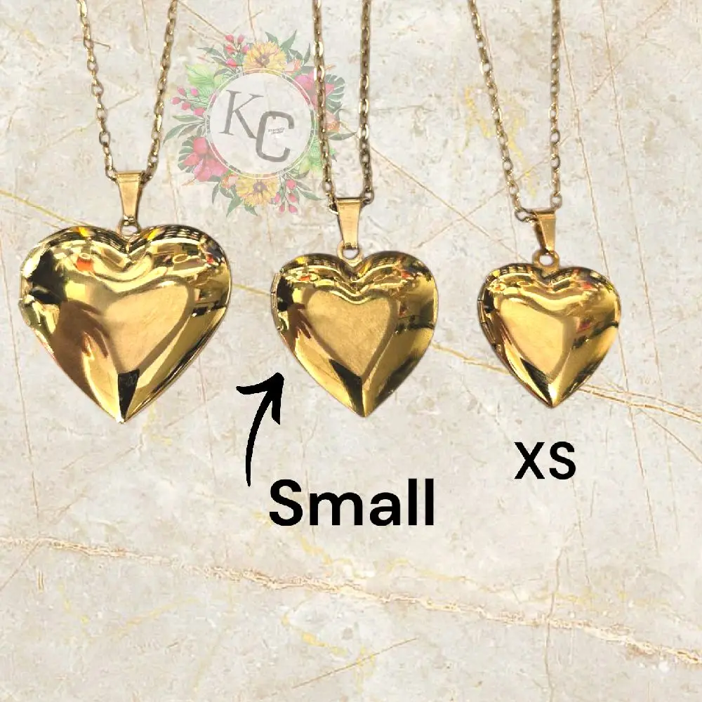 Small Gold Heart