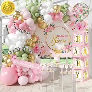 Floral Baby Shower Party Kit – Girl Decorations