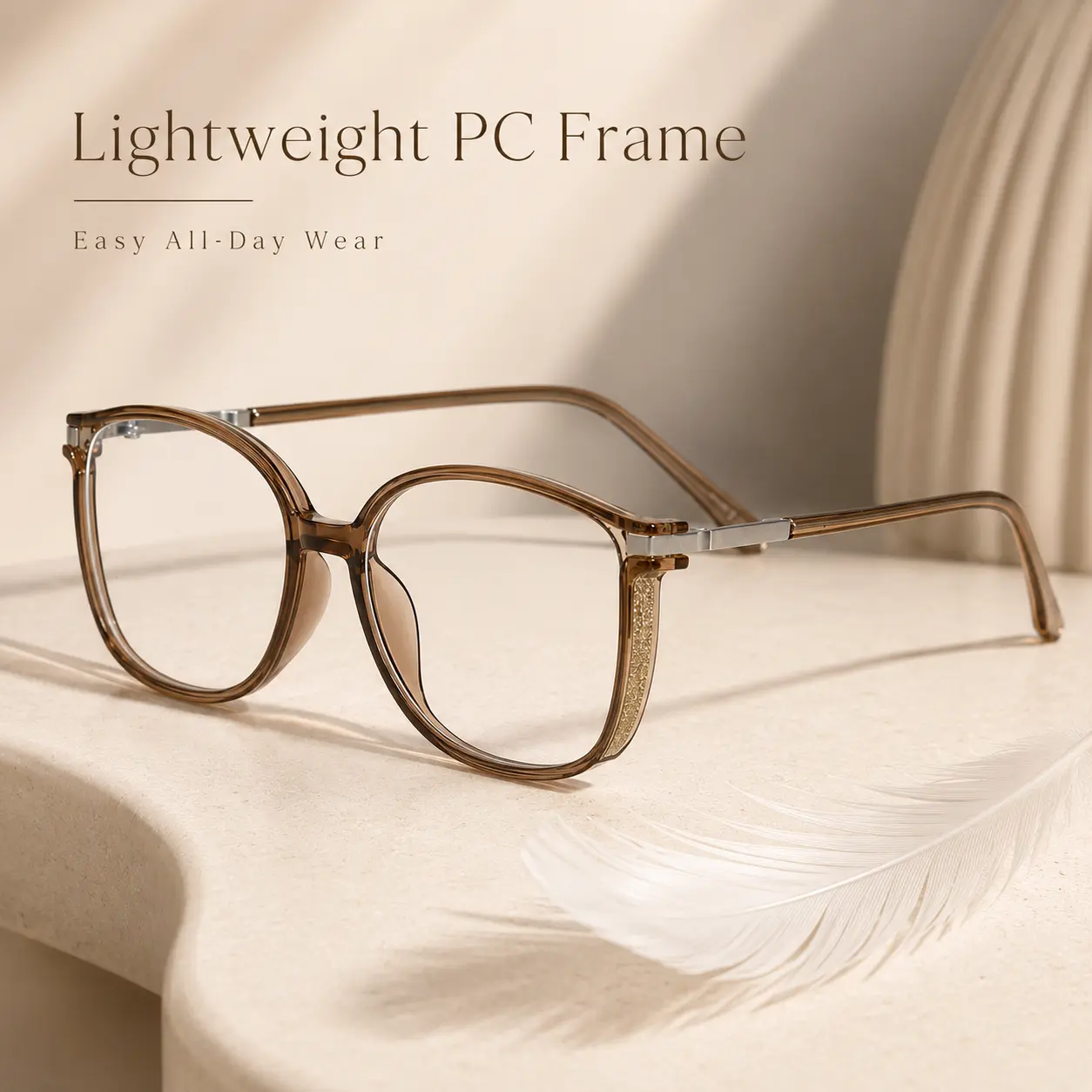 Blue Light Blocking Reading Glasses Photochromic Fashion Round Frame for Women Men Spring Hinge