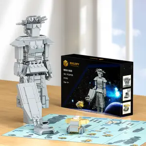 BUILDIFY Mega Maid Spaceball I Creative Building Set with Mini Eagle 5 Space Movie Car Robot Model Kit for Teens Kids 8+ High-Quality ABS Plastic 362 Parts Christmas Birthday Gift