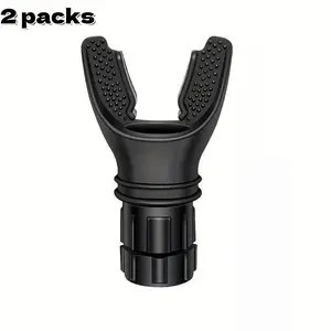 Portable Adjustable Resistance Lung Exercise Tool, 2-Pack Breath Training Device, Fitness Equipment for Gym Workouts, Abdominal Breathing Trainer