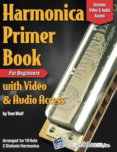 USED-Harmonica Primer Book for Beginners with Video and Audio Access by Tom Wolf (Paperback)