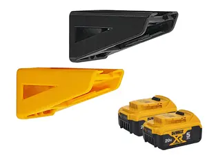 20v 60v Horizontal Locking Battery Mount Hanger Holder - Yellow