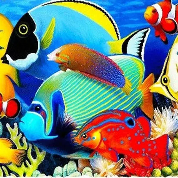 Fish Alive (144 Piece Wooden Jigsaw Puzzle)