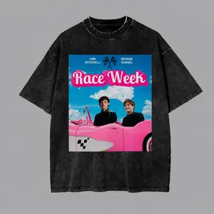 Kimi Antonelli & George Russel 2026 T-Shirt, Funny Meme Racing Car Tee, Motorsport Graphic Tee, Gift for Antonelli and Russel Fan