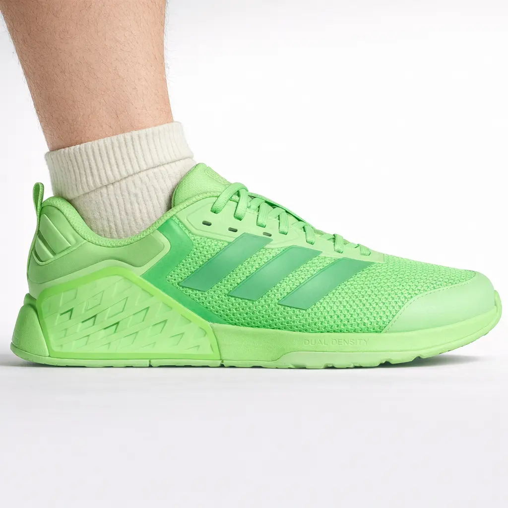 Adidas Men's Green Dropset 3 'Lime Burst' Sneakers, JR1666 (No Box ...