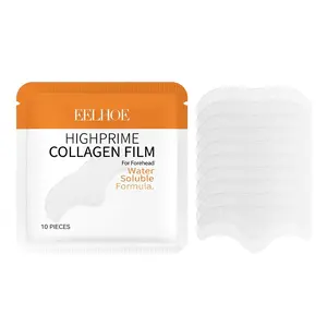 Collagen Dissolving Forehead Patch, Lifting & Firming Facial Skin, Reduces Forehead Lines & Nasolabial Folds, Anti-Wrinkle Hydrogel Mask for Smoother Complexion