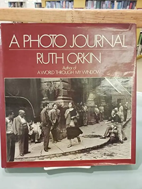 USED Book - A Photo Journal by Ruth Orkin (Hardcover) - english