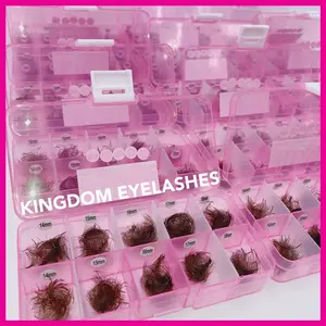 5D Brown Handmade Lashes - Mixed Lengths