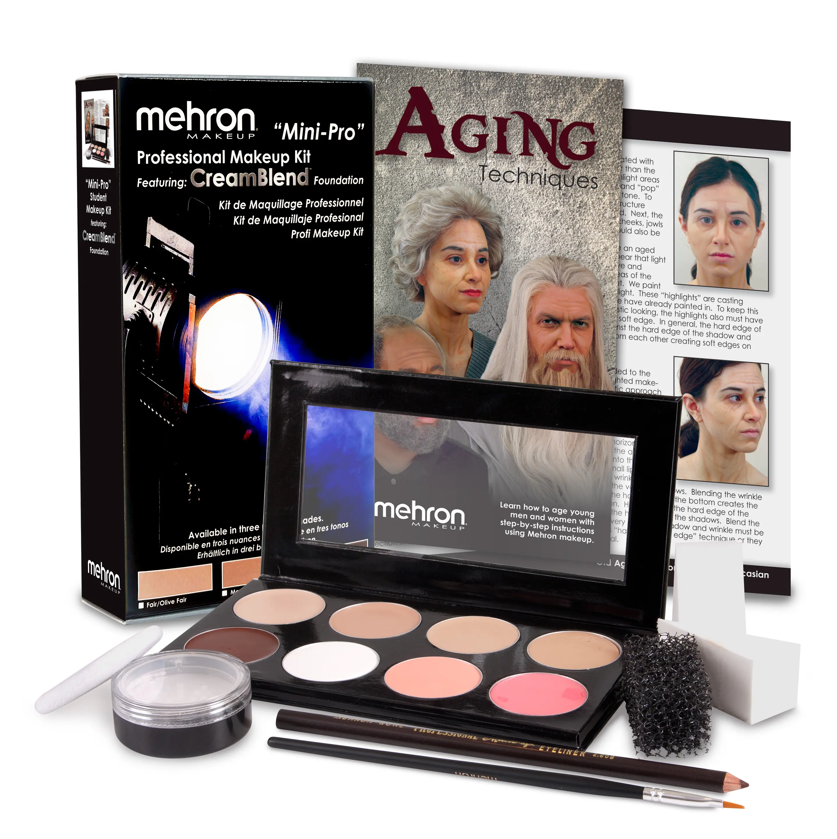Mehron "Mini-Pro" Professional Makeup Kit Mehron "Mini-Pro" Professional Makeup Kit