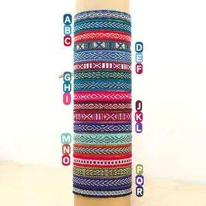 Slim Woven Bracelet, Woven Textile, Friendship Bracelet, Stacking, Anklet, Boho Jewelry