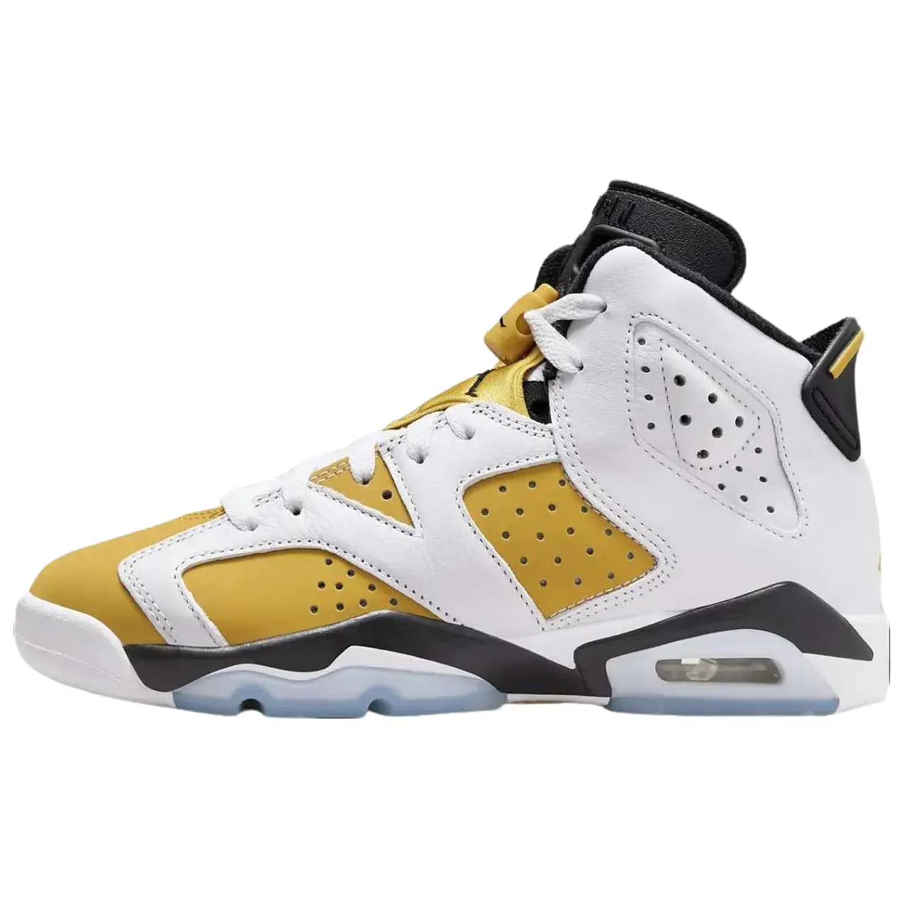 Nike Jordan 6 Retro GS Yellow Ochre Youth/Women's Lifestyle Sneakers