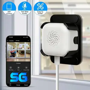 1080P Indoor Dome Security Camera, Wireless Wifi Camera, 5G/2.4GHz WiFi, Full Color Night Vision, Human Motion Detection, 2-Way Audio, 24/7 Recording Home Surveillance