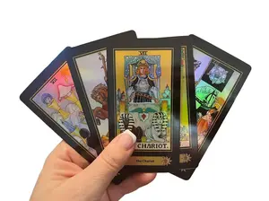 A.E. Waite Tarot Deck Holographic Prism Edition 78-Card Set