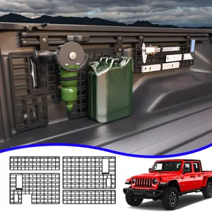 Side Molle Panel Compatible with 2019-2024 Jeep Gladiator JT Truck Bed Molle Panel Storage Replacement for 2019-2024 Jeep Gladiator Accessories