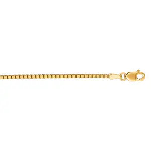 18K Gold 1.4mm Classic Box Chain