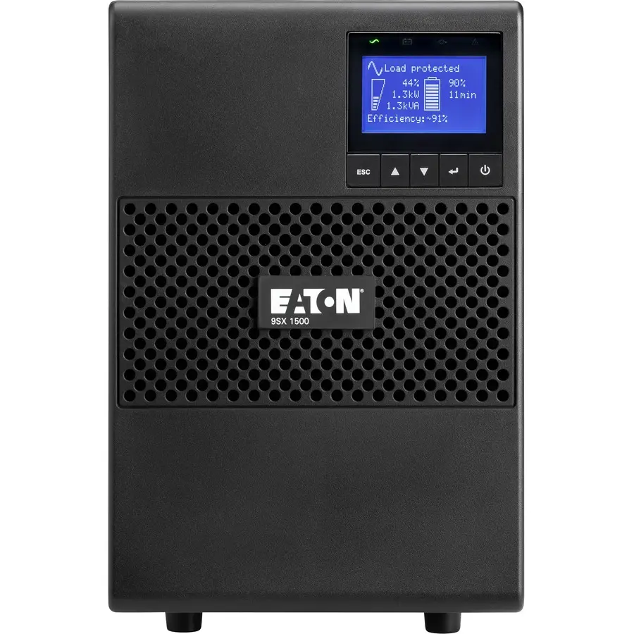 Eaton 9SX1500G Tower UPS, 1500VA/1350W, 208V Power Backup for Computers & Office Equipment Desktop & Laptop Components