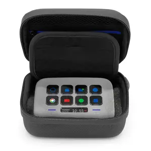 CASEMATIX Travel Case Compatible with Elgato Stream Deck Neo Game Capture and Task Manager Device for Streamers and Creators - Includes Case Only