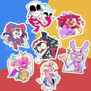 The Amazing Digital Anime Character Stickers