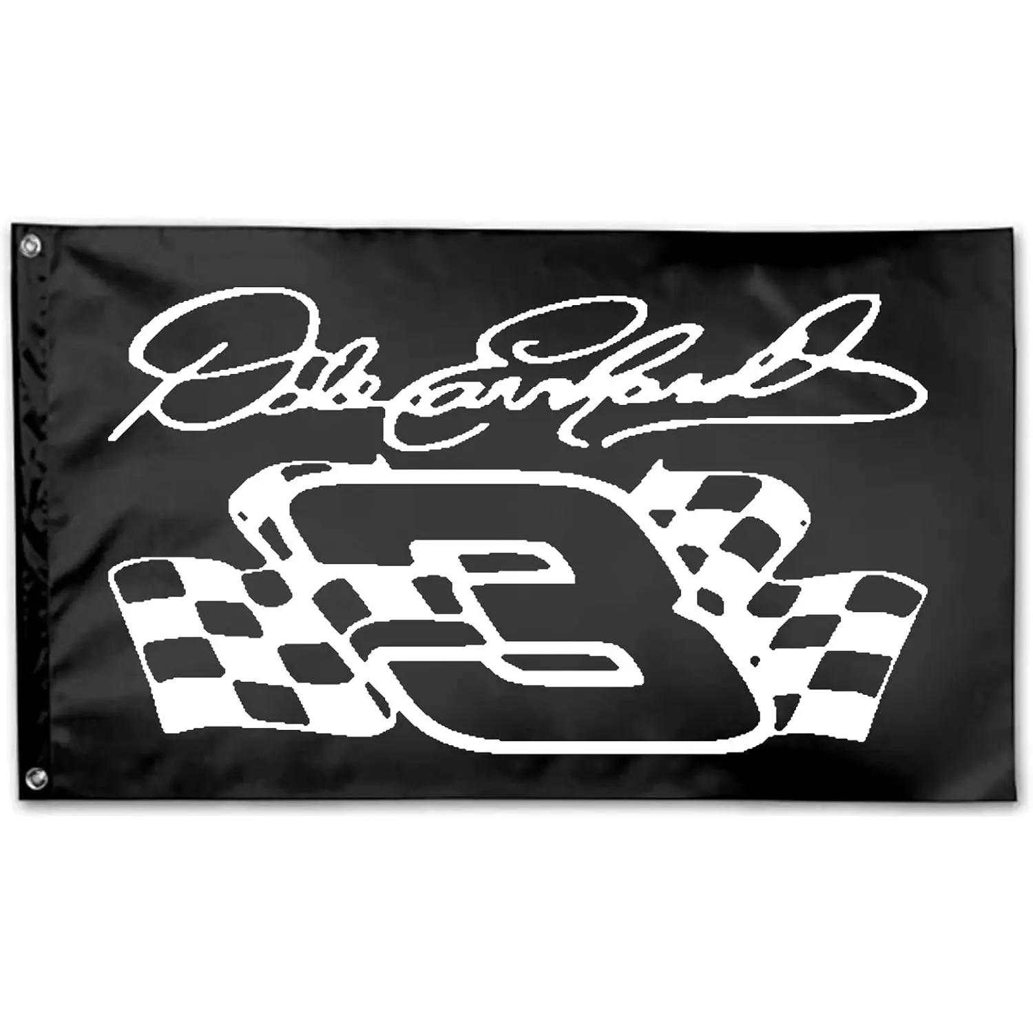 Dale Earnhardt Sr #3 Flag Tapestry Wall Hanging, 60in x 40in Funny Lightweight Summery Home Decor, Indoor Bedroom Wall Art & Outdoor Garden Banner (Home Supplies) bedroom decor tapestry